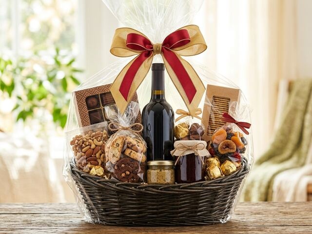 Sample gift basket photo
