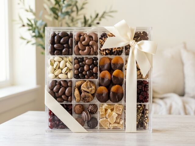 Sample chocolate assortment photo
